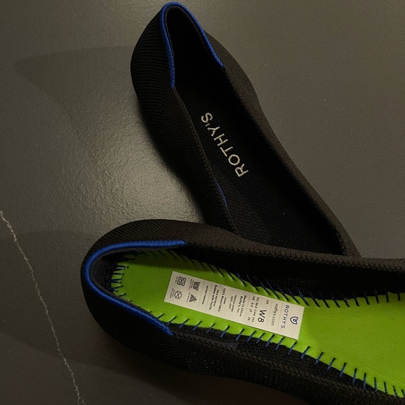 NEW ROTHY’S The Point II In Black Size 8 - Picture 11 of 14